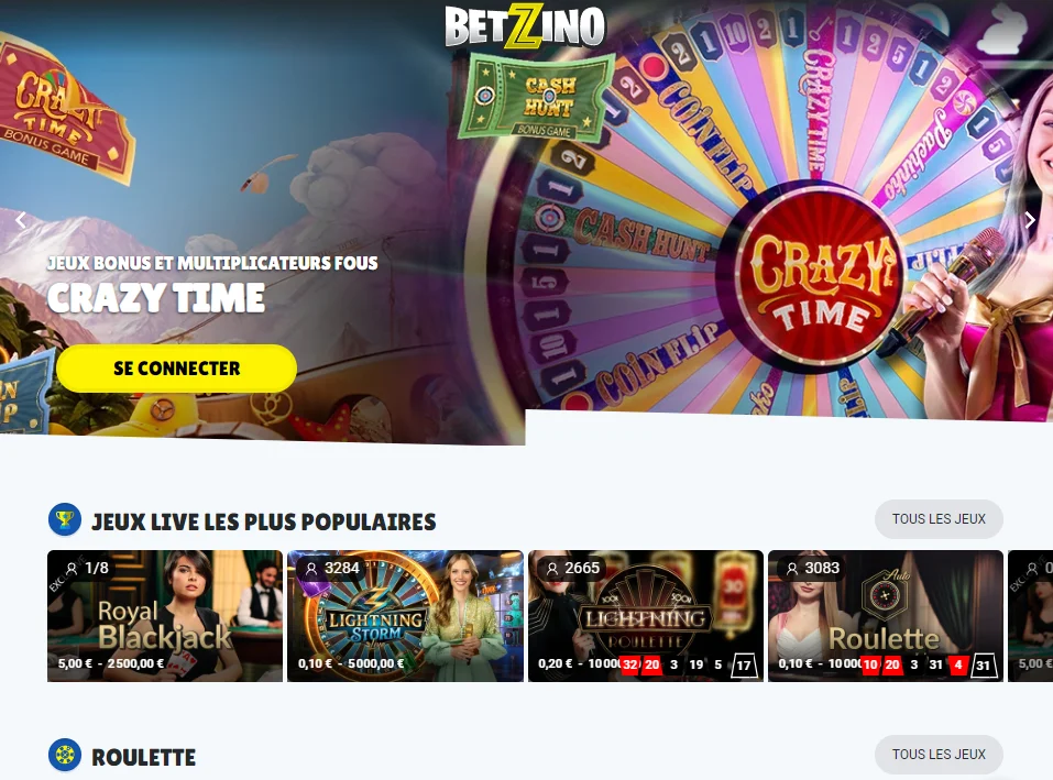 Betzino Live Casino