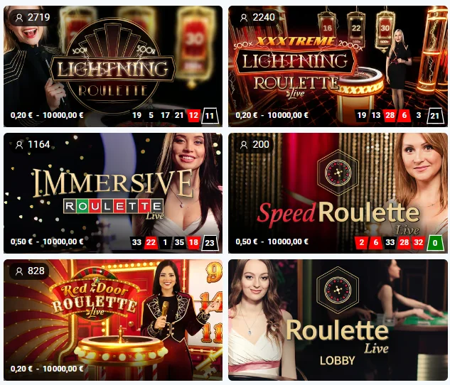 Jeux de Roulette 